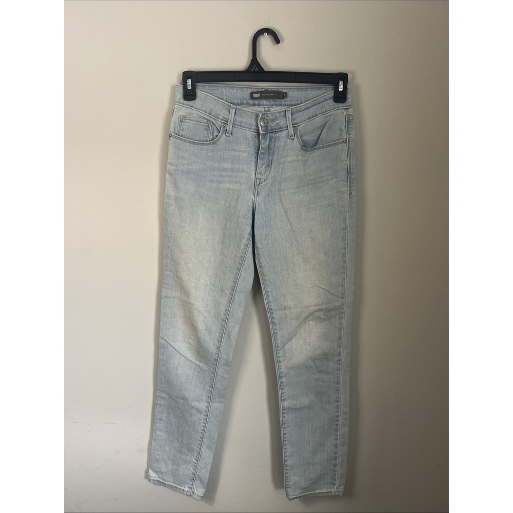 Levi's Mid Rise Skinny Jeans Pants Size 4 Light Blue